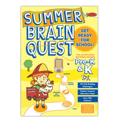 Summer Brain Quest: Between Grades Pre-K & K - Workman Publishing - The English Bookshop