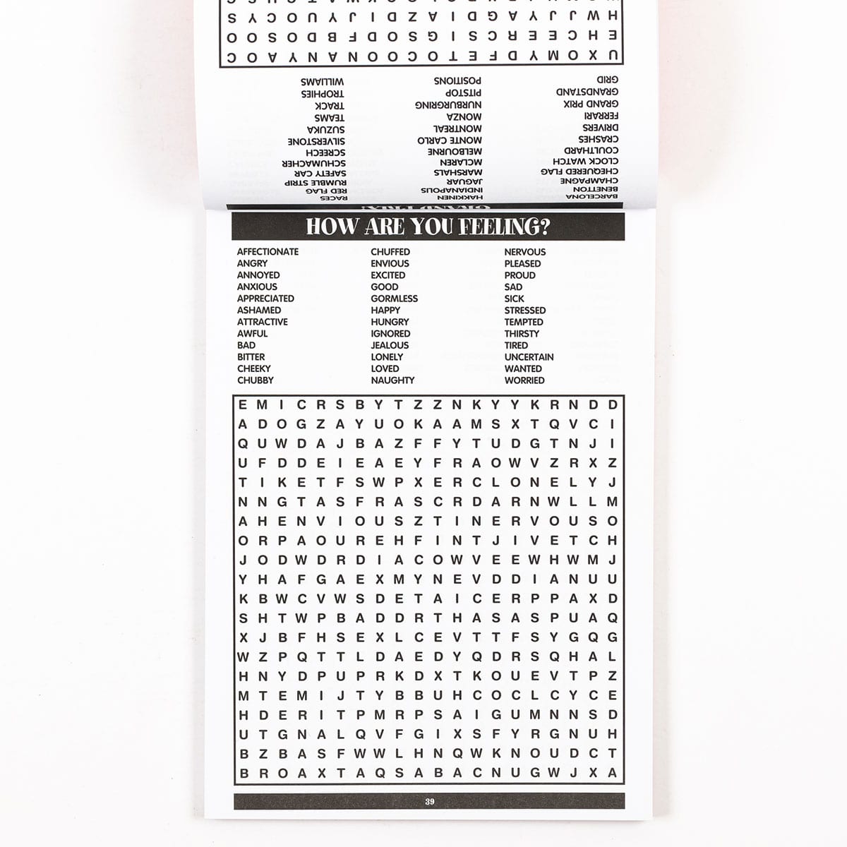 Wordsearch Travel Pad - The English Bookshop Kuwait