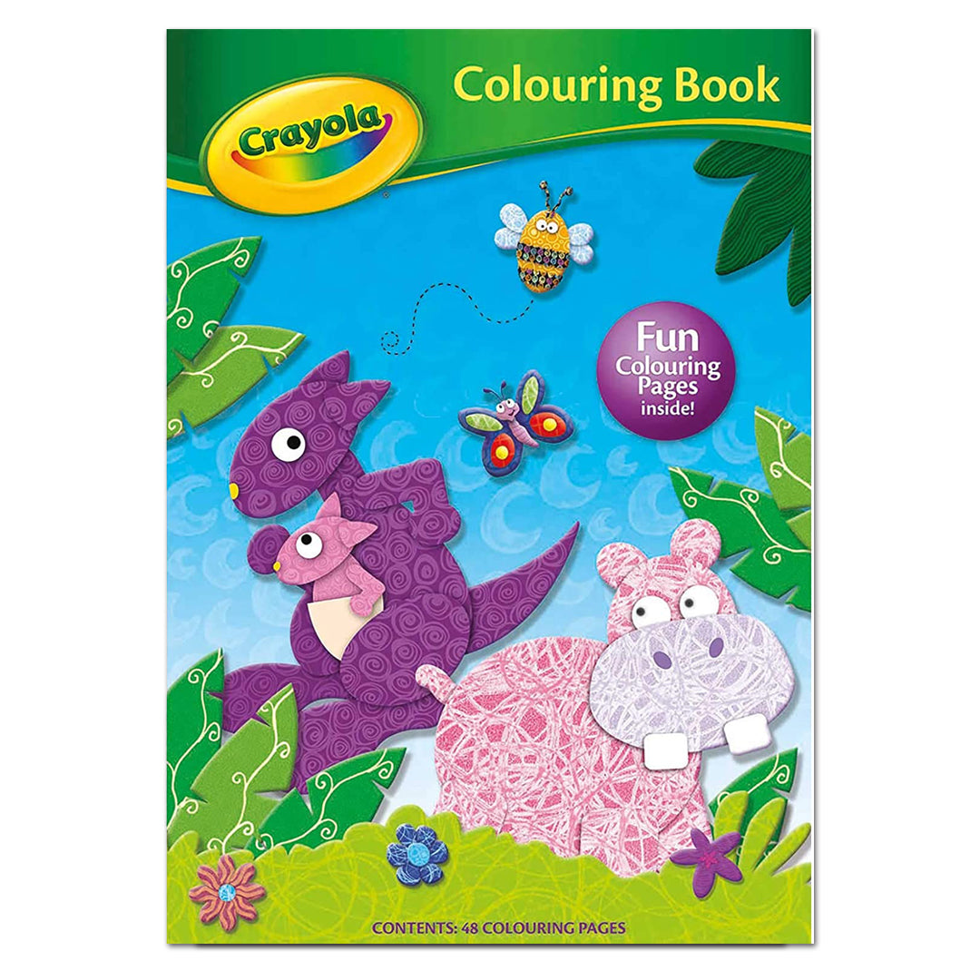 Crayola Colouring Book Hippo - Crayola - The English Bookshop