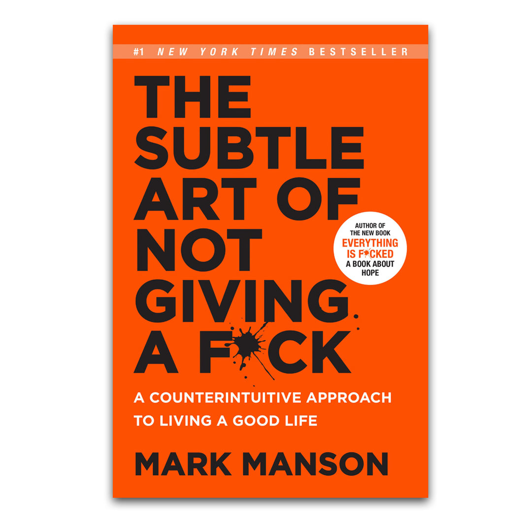 Subtle Art of Not Giving a F*ck - The English Bookshop