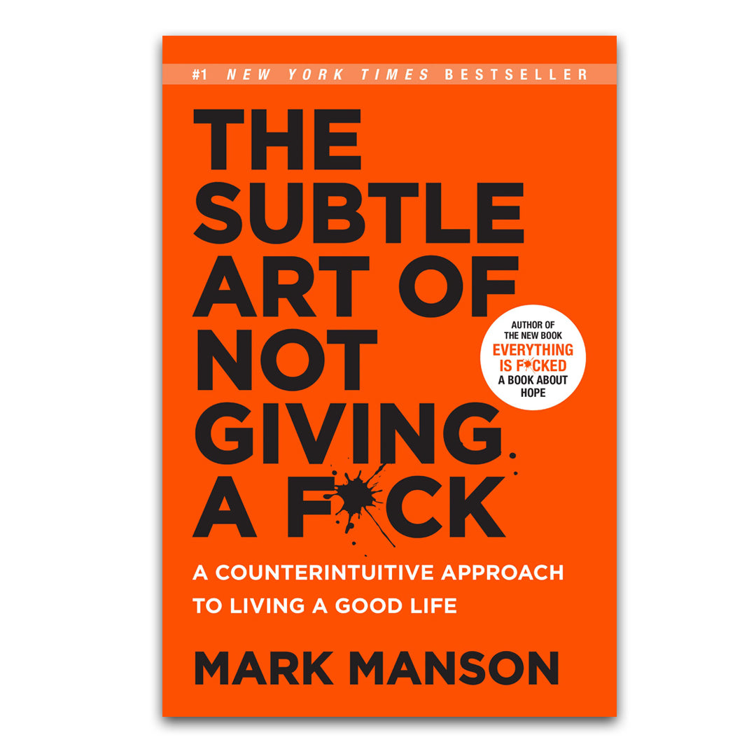 Subtle Art of Not Giving a F*ck - Mark Manson - The English Bookshop