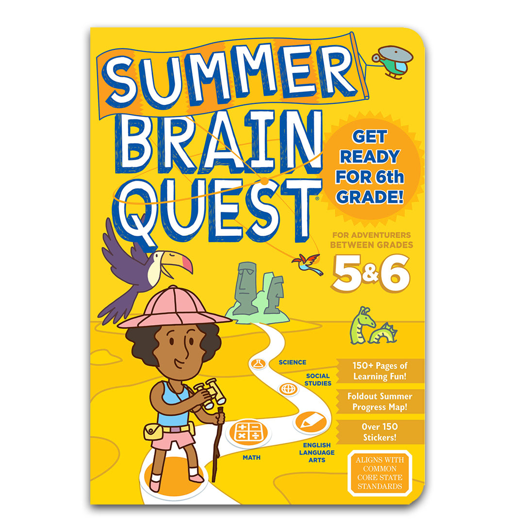 Summer Brain Quest: Between Grades 5 & 6 - Workman Publishing - The English Bookshop