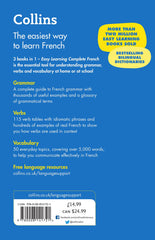 Easy Learning French Complete Grammar, Verbs And Vocabulary (3 Books In 1): Trusted Support For Learning (Collins Easy Learning) - The English Bookshop Kuwait