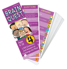 Brain Quest Grade 4, revised 4th edition: 1,500 Questions and Answers to Challenge the Mind (Brain Quest Decks) - Workman Publishing - The English Bookshop