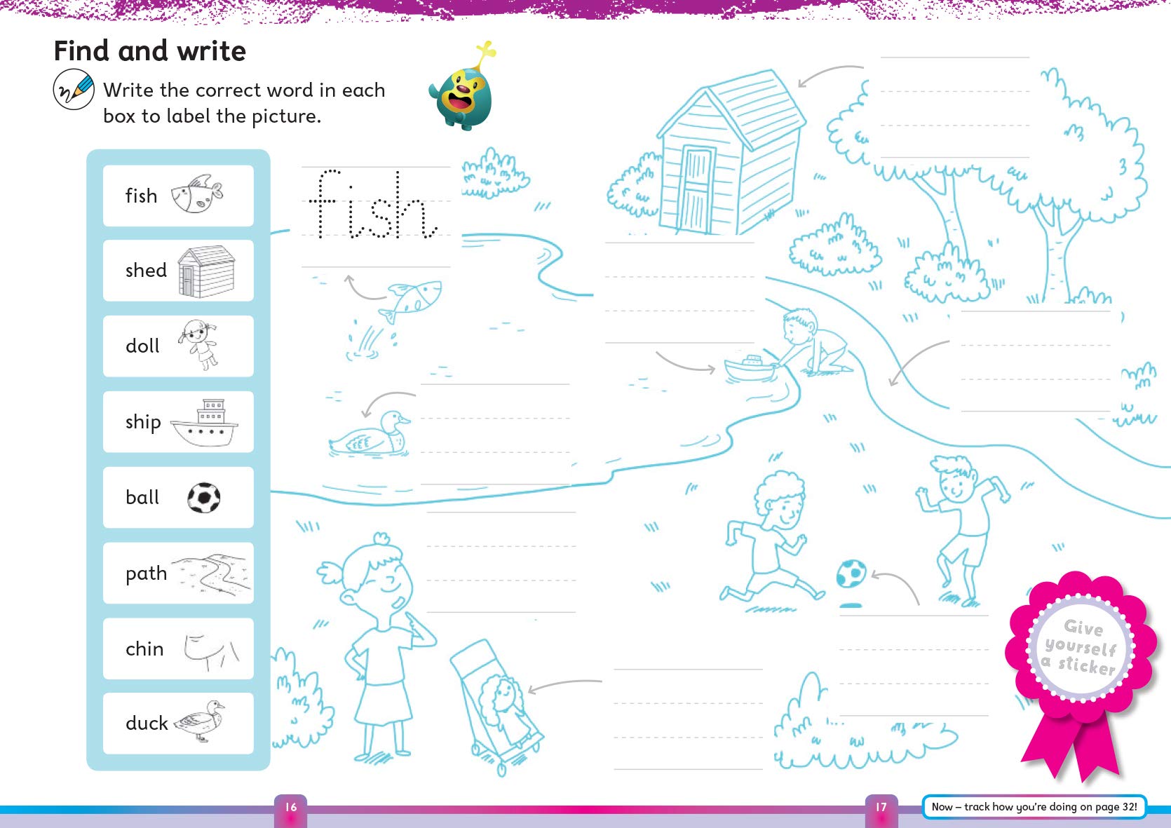 Progress with Oxford: Starting to Write Words Age 4-5 (Progress with Oxford) - The English Bookshop Kuwait