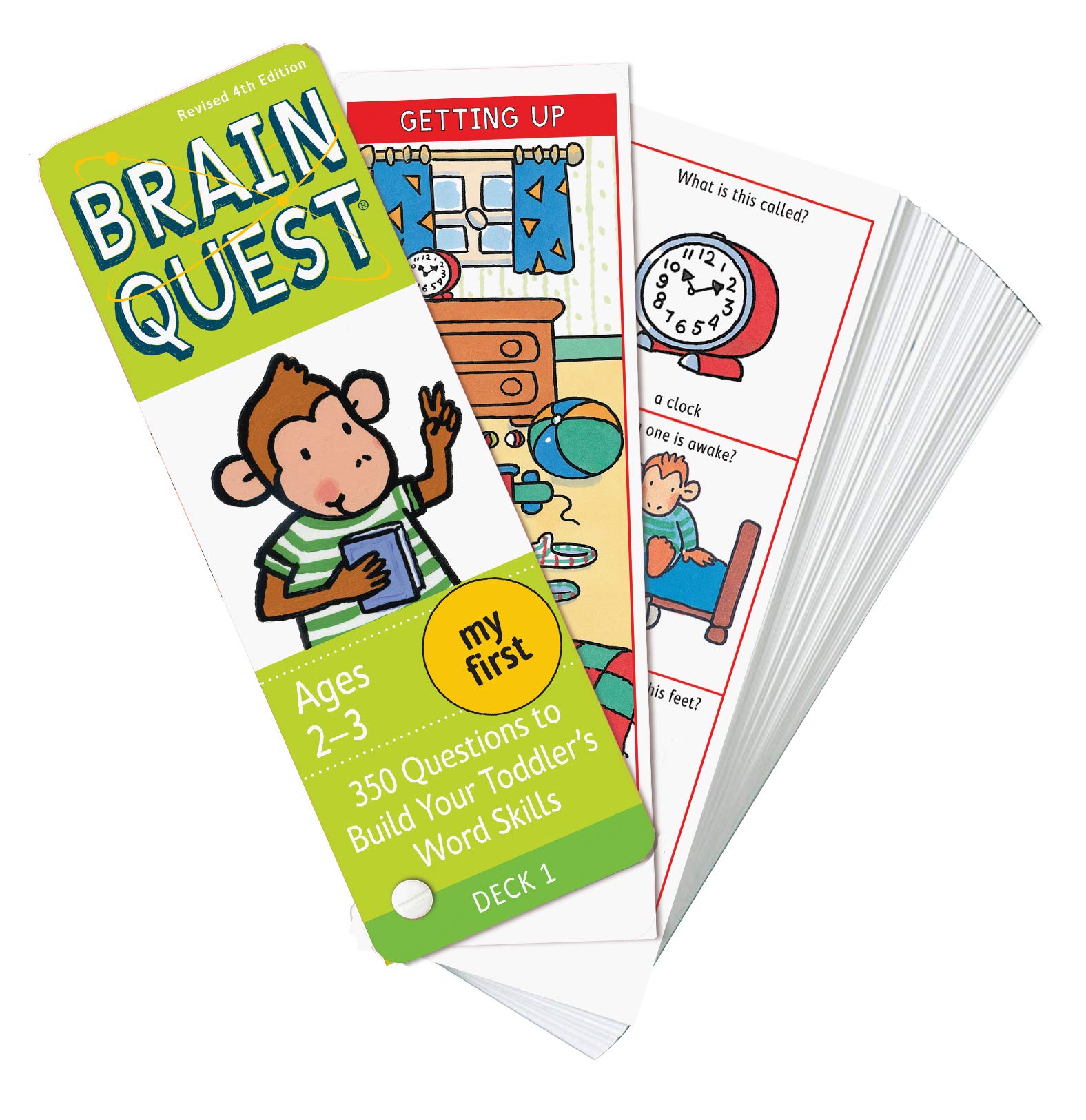 My First Brain Quest, revised 4th edition: 350 Questions and Answers to Build Your Toddlers Word Skills - Workman Publishing - The English Bookshop