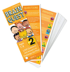 Brain Quest Grade 2: 1,000 Questions and Answers to Challenge the Mind (Brain Quest Decks) - Workman Publishing - The English Bookshop