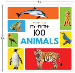 My First 100 Box Set: A Pack of Five Picture Books for Children (Animals, Words, Numbers, Food We Eat and Things That Move) - The English Bookshop Kuwait