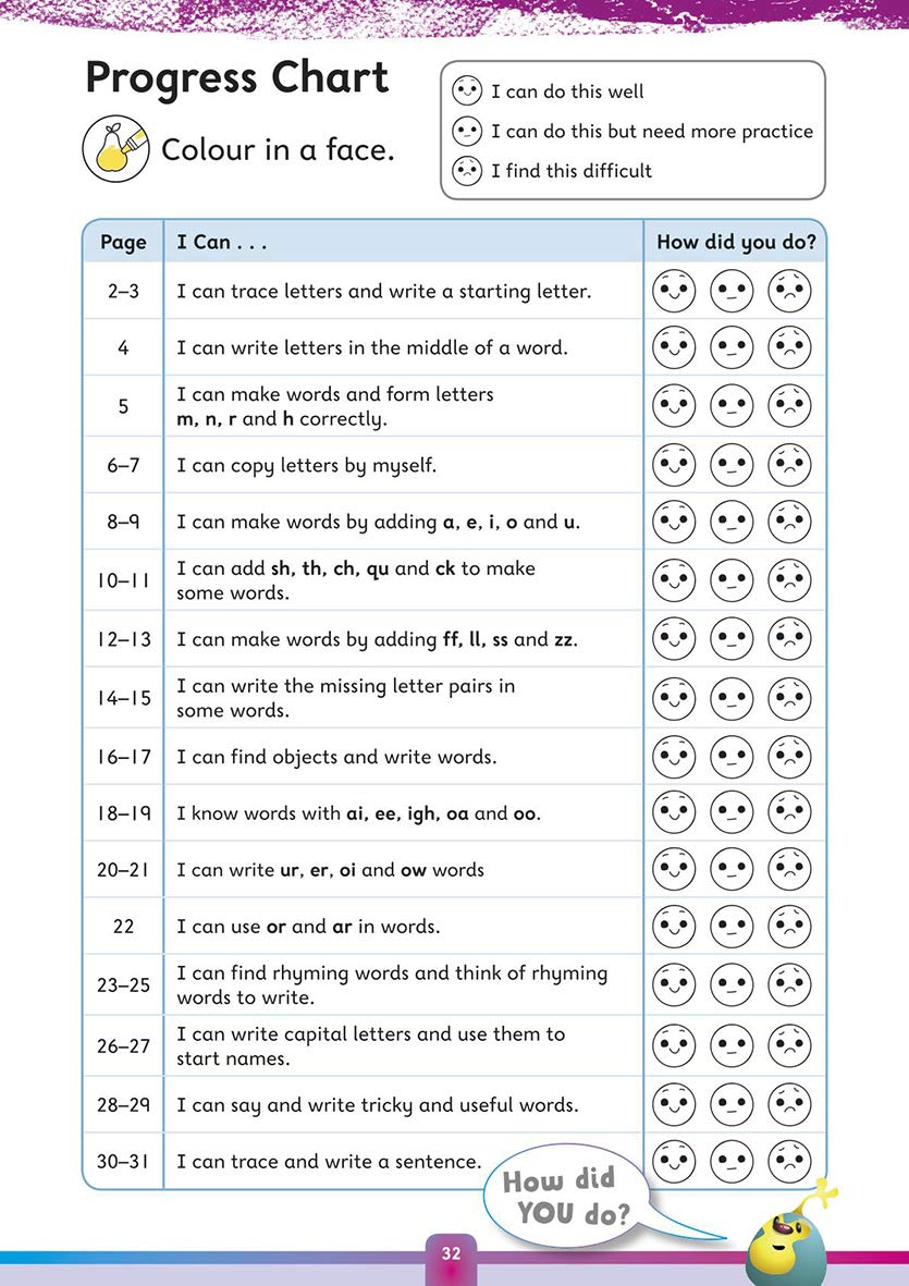 Progress with Oxford: Starting to Write Words Age 4-5 (Progress with Oxford) - The English Bookshop Kuwait