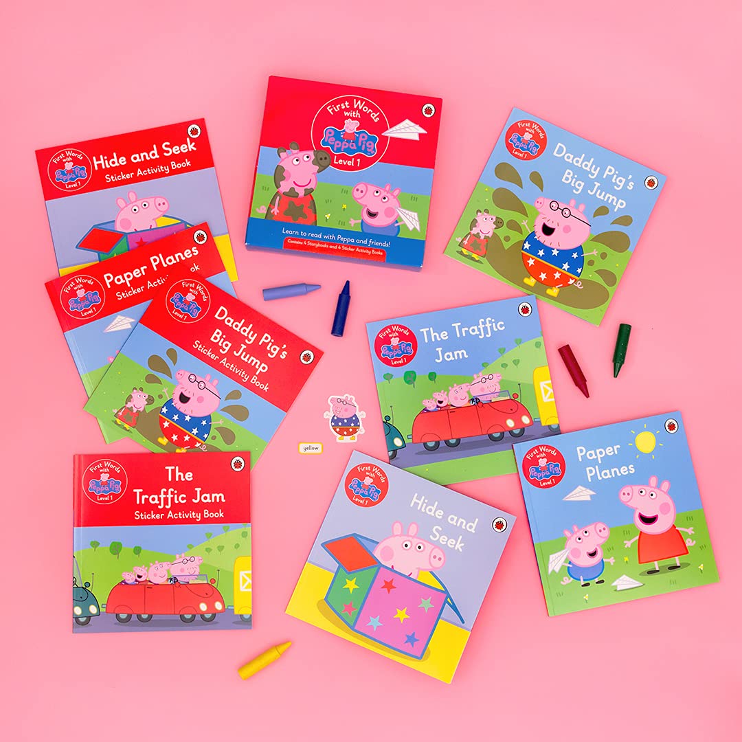 First Words with Peppa Level 1 Box Set - The English Bookshop Kuwait