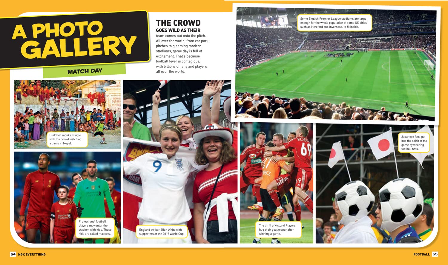 Everything: Football: Score tons of facts, photos and fun! (National Geographic Kids) - The English Bookshop Kuwait