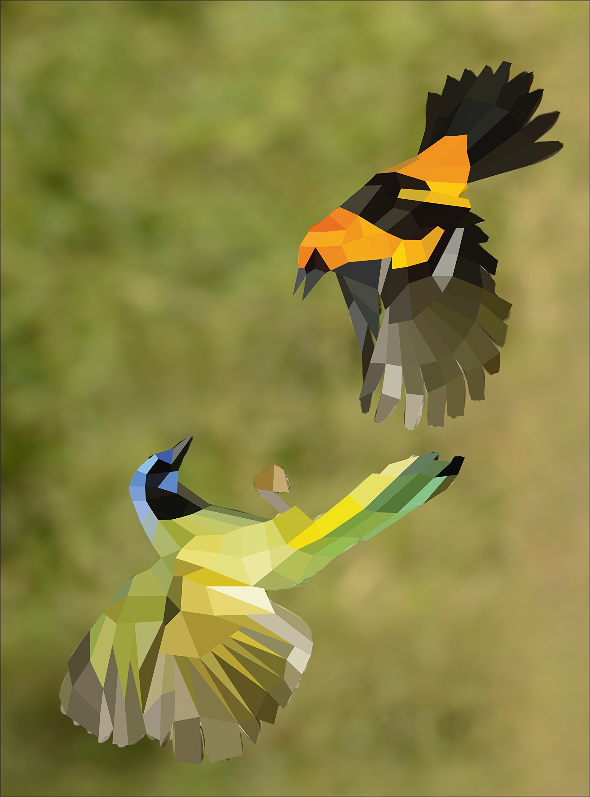 Paint by Sticker: Birds: Create 12 Stunning Images One Sticker at a Time! - The English Bookshop Kuwait