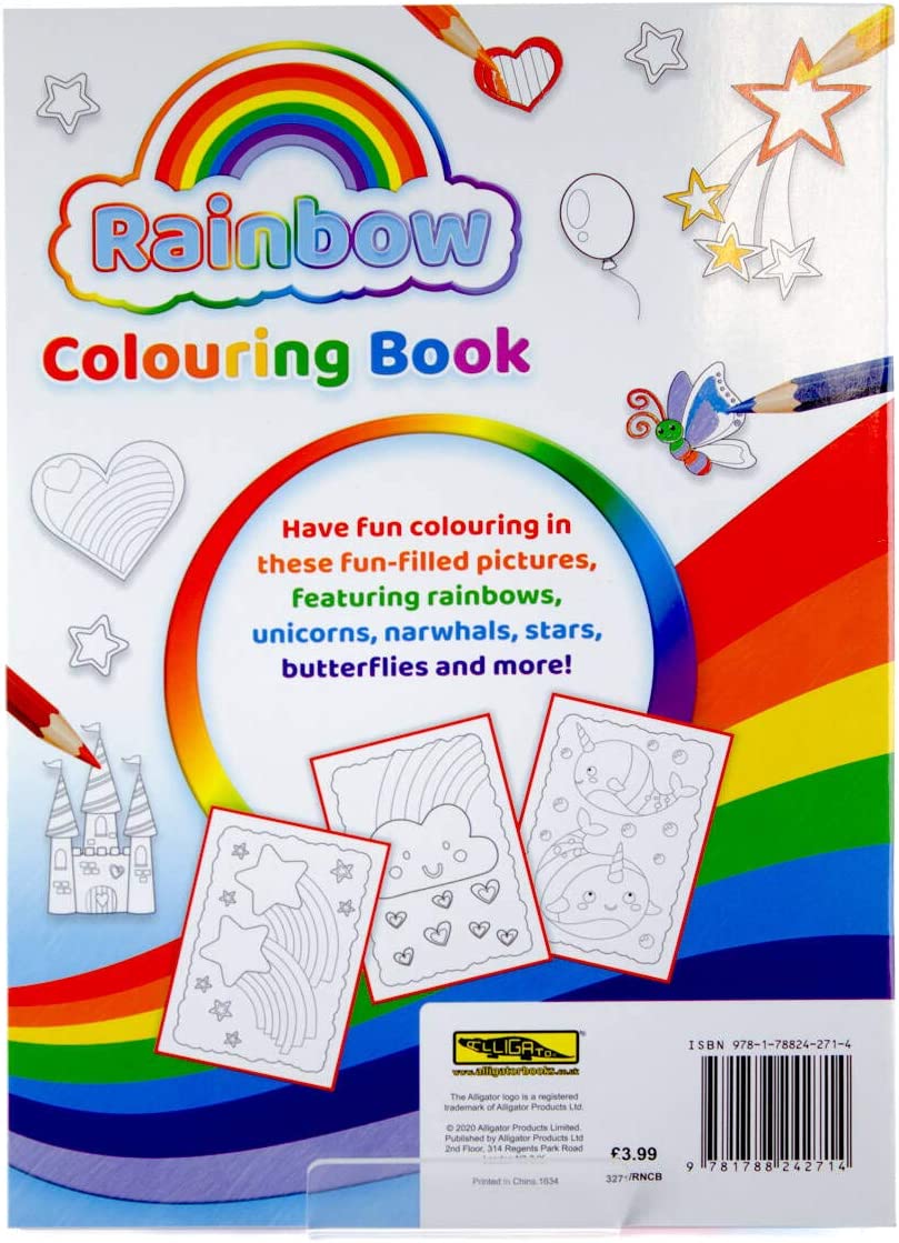 Rainbow Colouring Book - The English Bookshop Kuwait