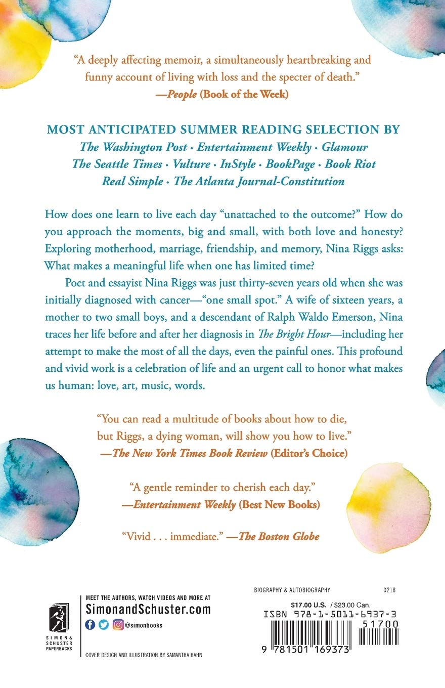 The Bright Hour: A Memoir of Living and Dying - The English Bookshop Kuwait