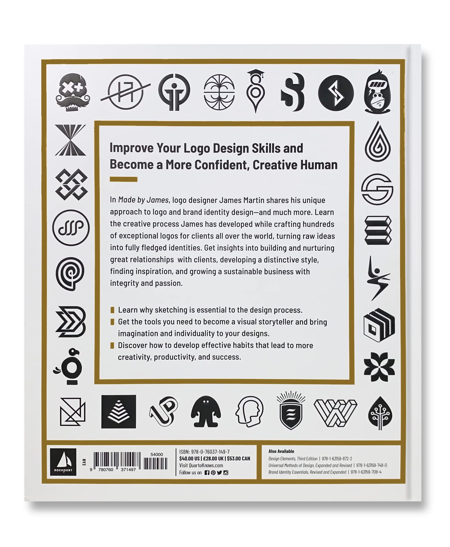 Made by James: The Honest Guide to Creativity and Logo Design - The English Bookshop Kuwait