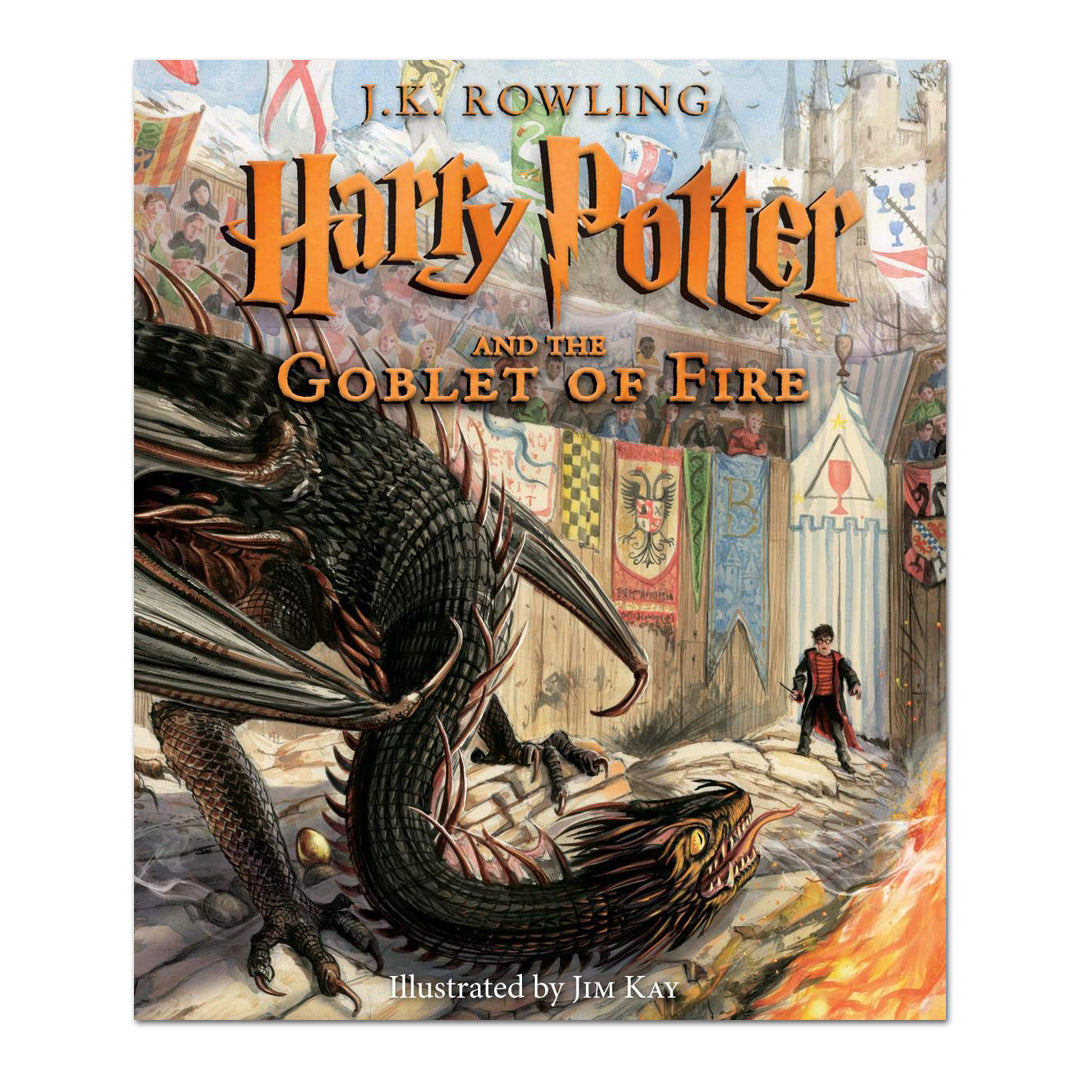 Harry Potter and the Goblet of Fire: The Illustrated Edition (Harry Potter Series #4) - J. K. Rowling - The English Bookshop