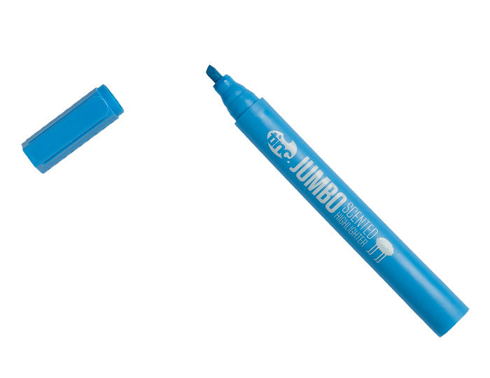 Jumbo Scented Highlighter - Blue - Tinc - The English Bookshop