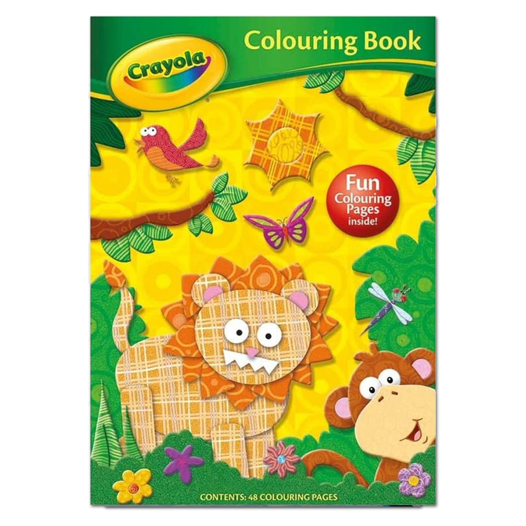 Crayola Colouring Book Lion - Crayola - The English Bookshop