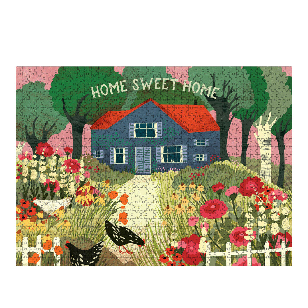 Home Sweet Home 1,000-Piece Puzzle (Flow) Puzzle - Workman Publishing - The English Bookshop
