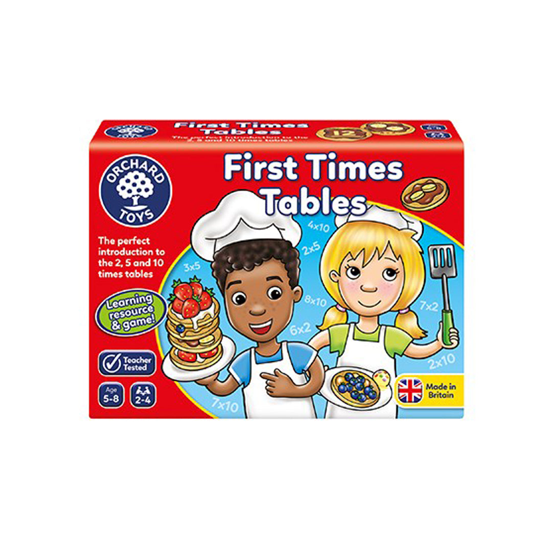 First Times Table - Orchard Toys - The English Bookshop