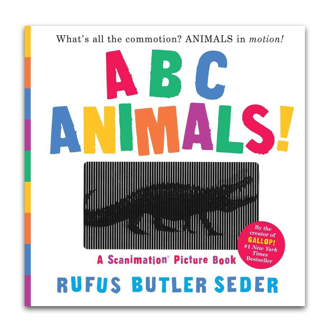 ABC Animals!: A Scanimation Picture Book - Workman Publishing - The English Bookshop