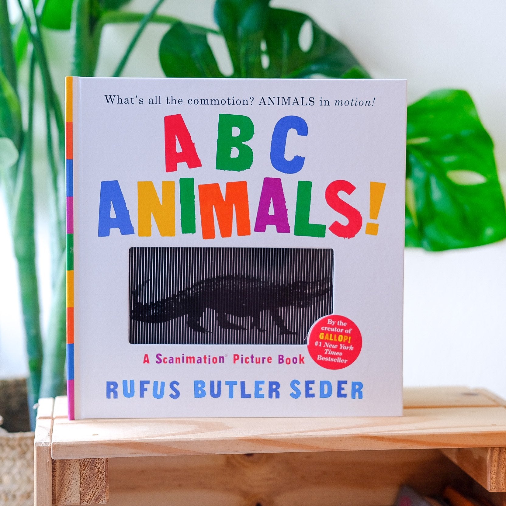 ABC Animals!: A Scanimation Picture Book - The English Bookshop