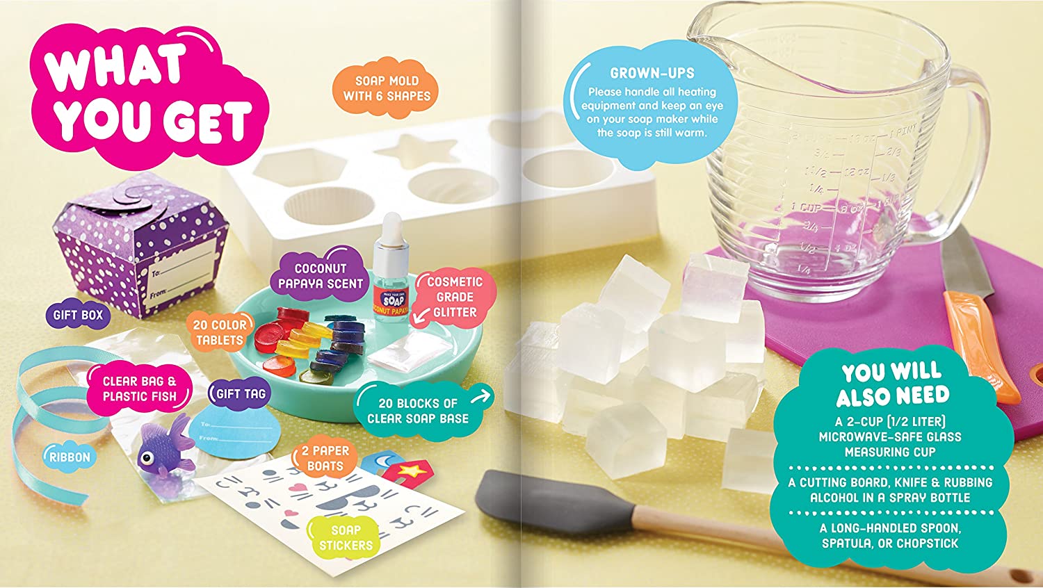 Klutz Make Your Own Soap Craft Kit - The English Bookshop Kuwait