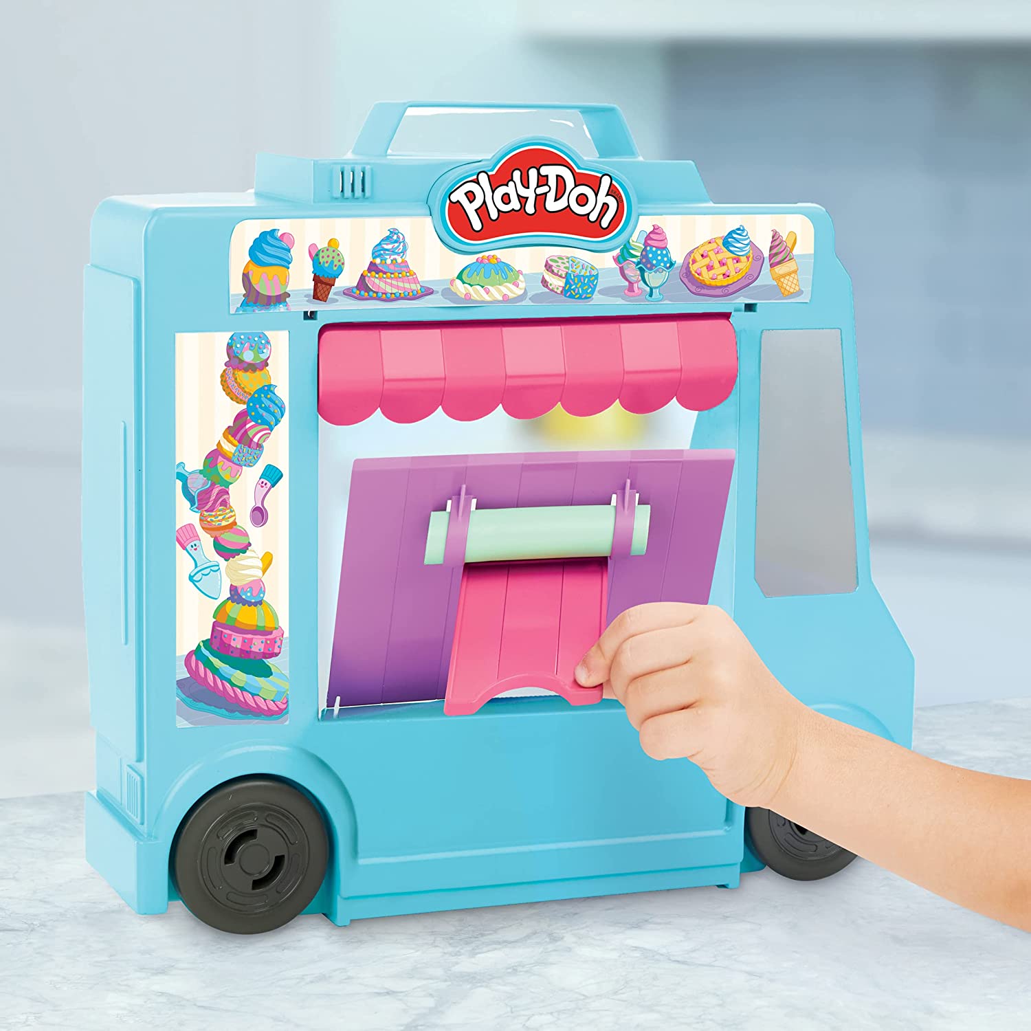 Play-Doh Ice Cream Truck Playset - The English Bookshop Kuwait