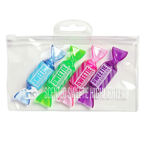 Set of 4 Sweetie Highlighters - Tinc - The English Bookshop