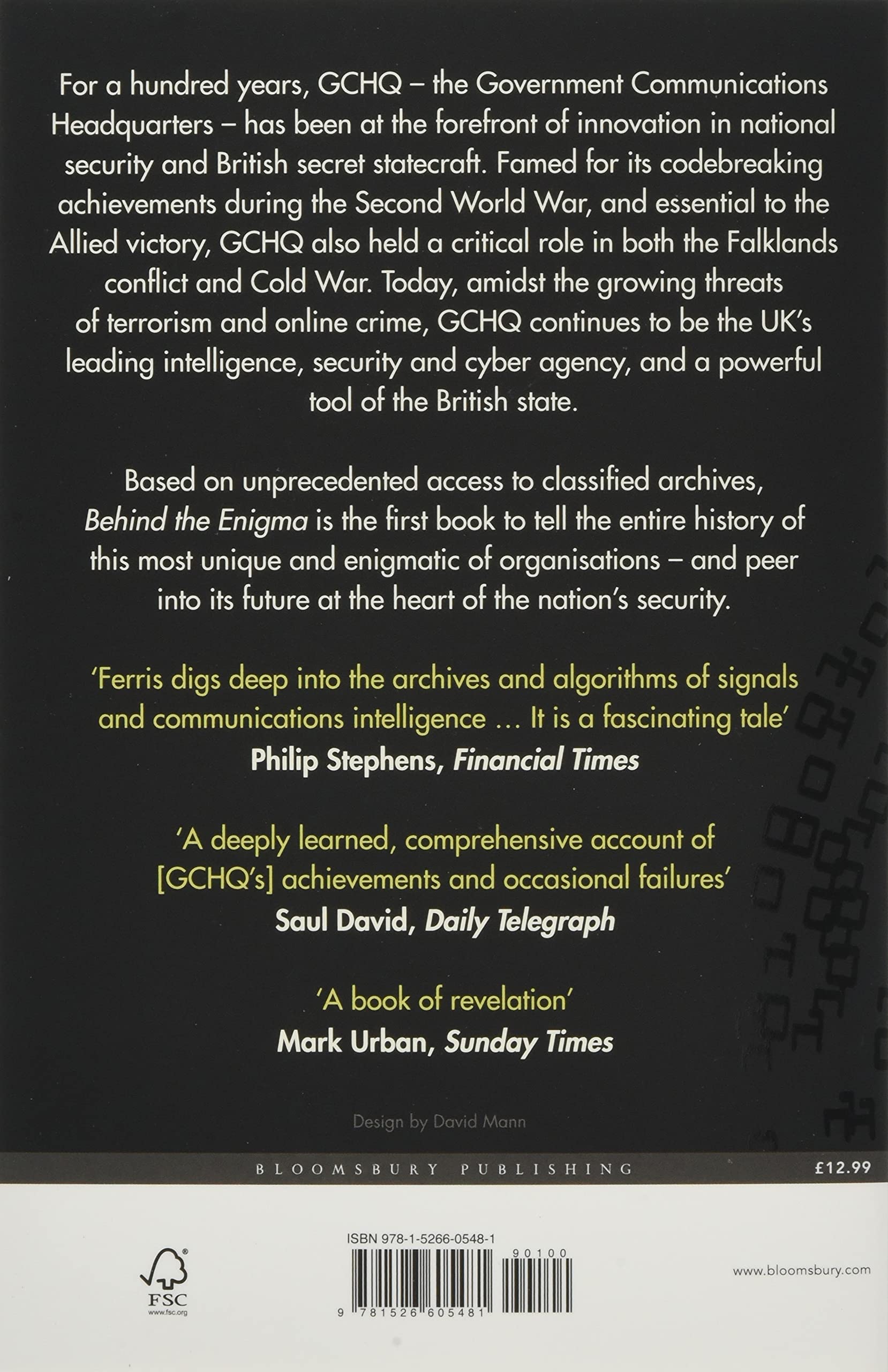 Behind the Enigma: The Authorised History of GCHQ, Britain’s Secret Cyber-Intelligence Agency - The English Bookshop Kuwait
