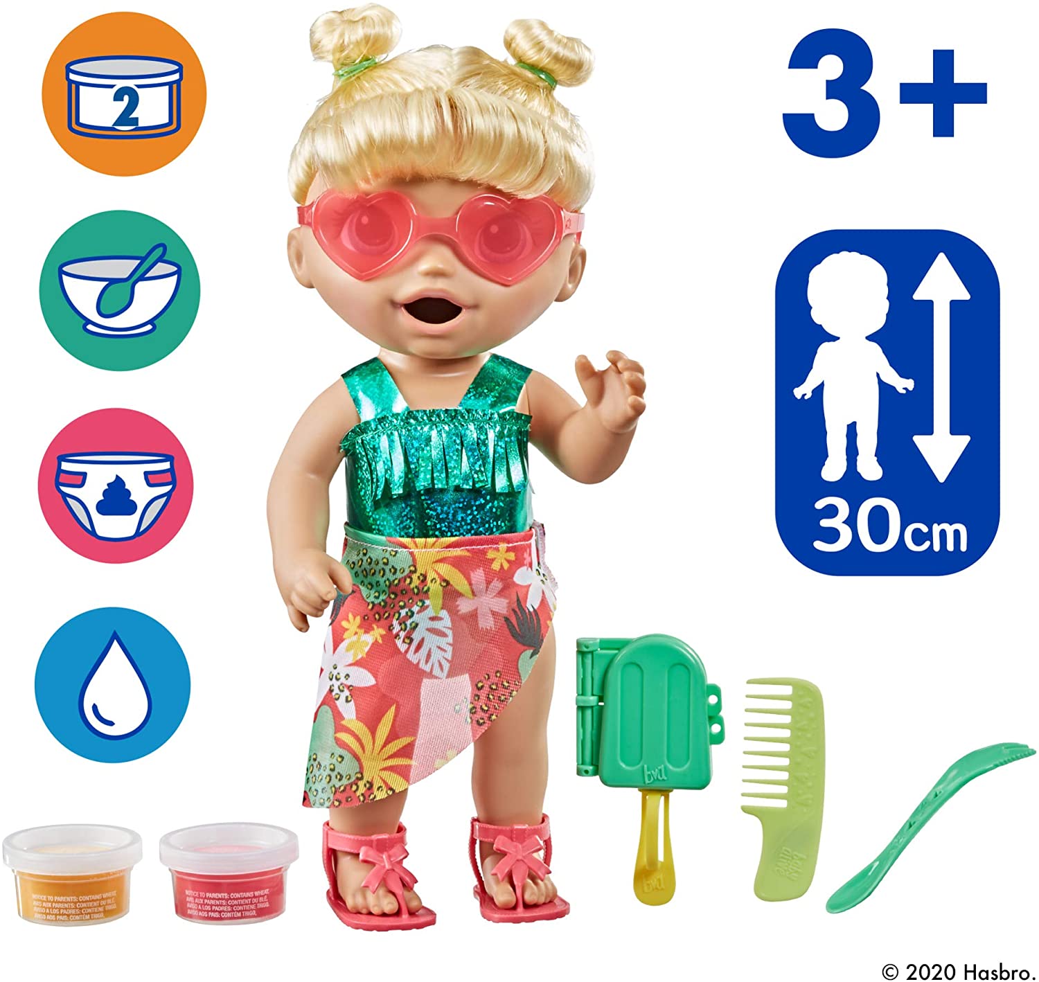 Baby Alive Sunshine Snacks Doll - The English Bookshop