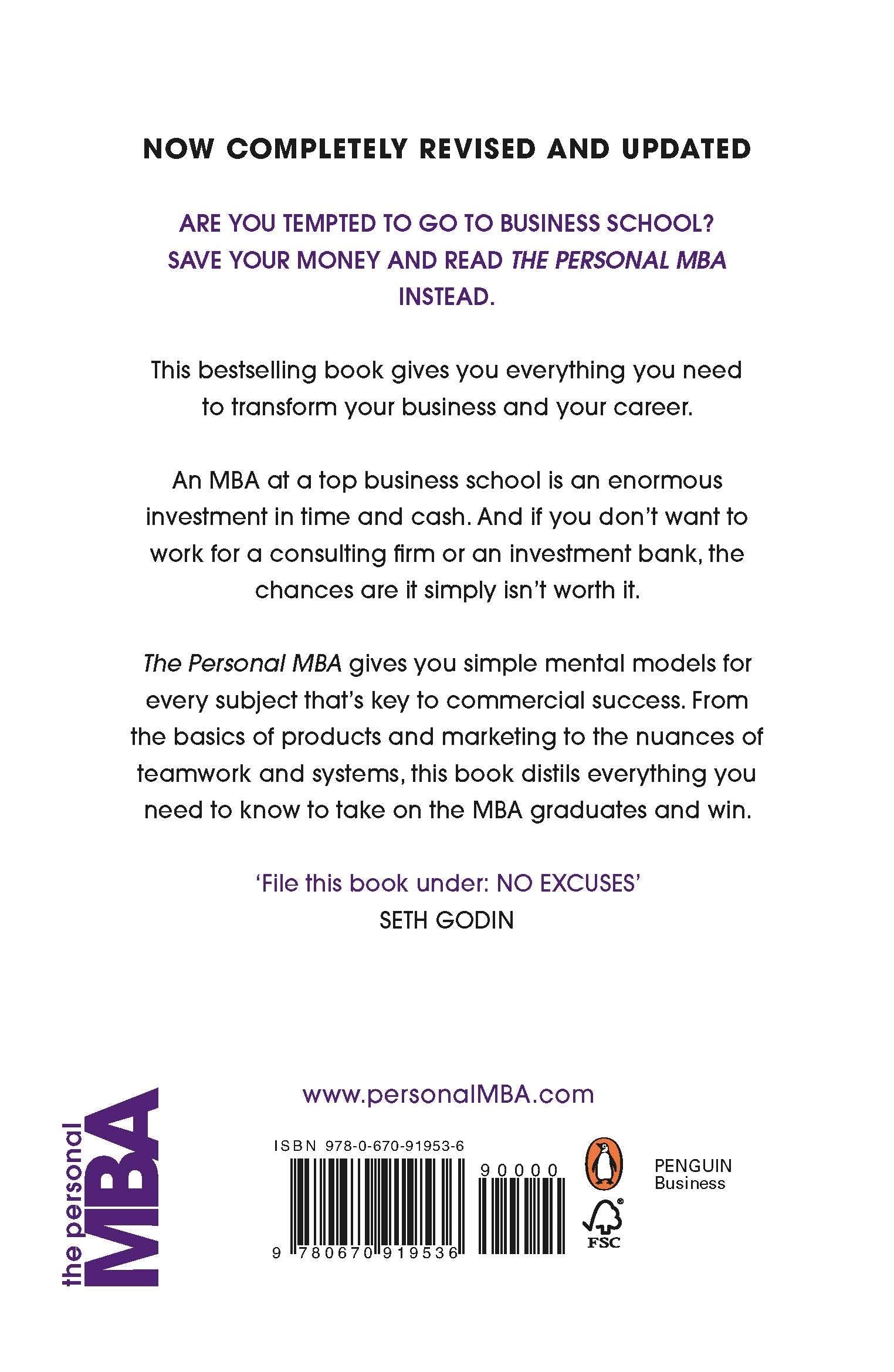 The Personal MBA: A World-Class Business Education in a Single Volume - The English Bookshop