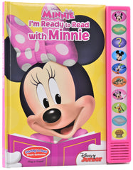 Disney Minnie Mouse - I'm Ready to Read with Minnie Interactive Read-Along Sound Book - Great for Early Readers - The English Bookshop Kuwait