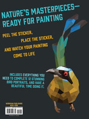 Paint by Sticker: Birds: Create 12 Stunning Images One Sticker at a Time! - The English Bookshop Kuwait