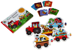 Farm Animal Train (Learning Train) - The English Bookshop Kuwait