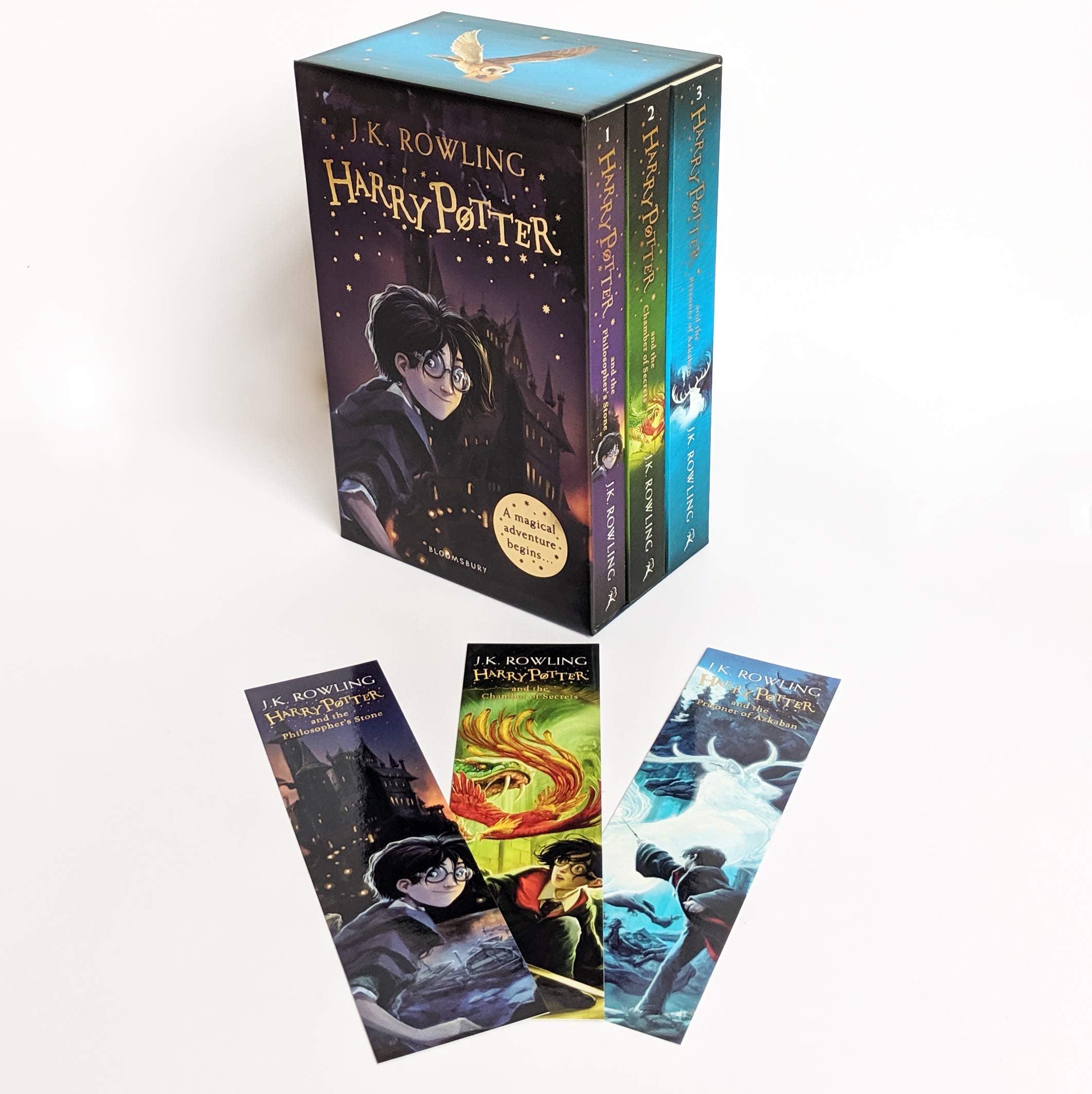 Harry Potter 1-3 Box Set: A Magical Adventure Begins - The English Bookshop Kuwait