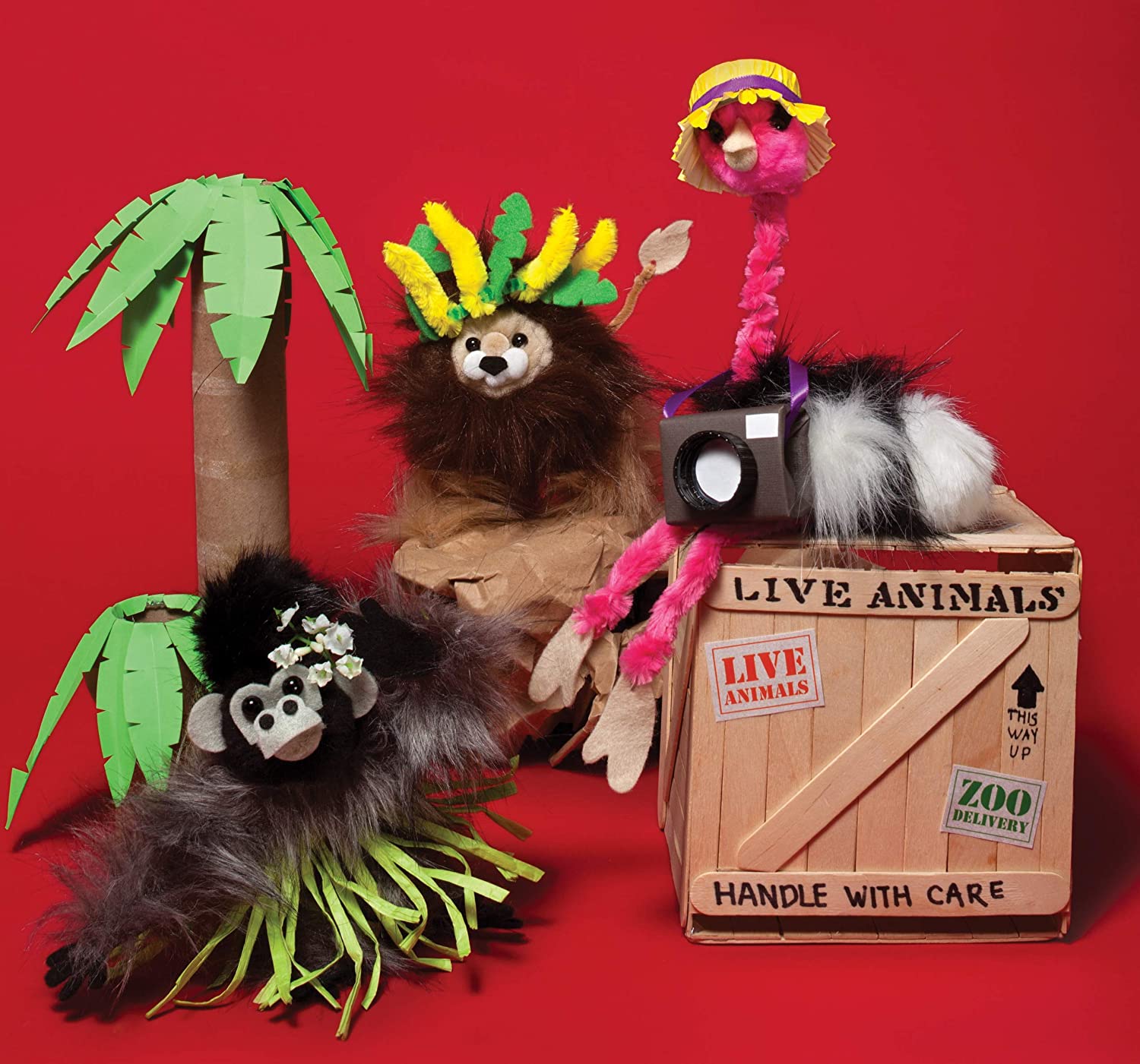 Klutz Make Your Own Fuzzimals Craft Kit - The English Bookshop Kuwait