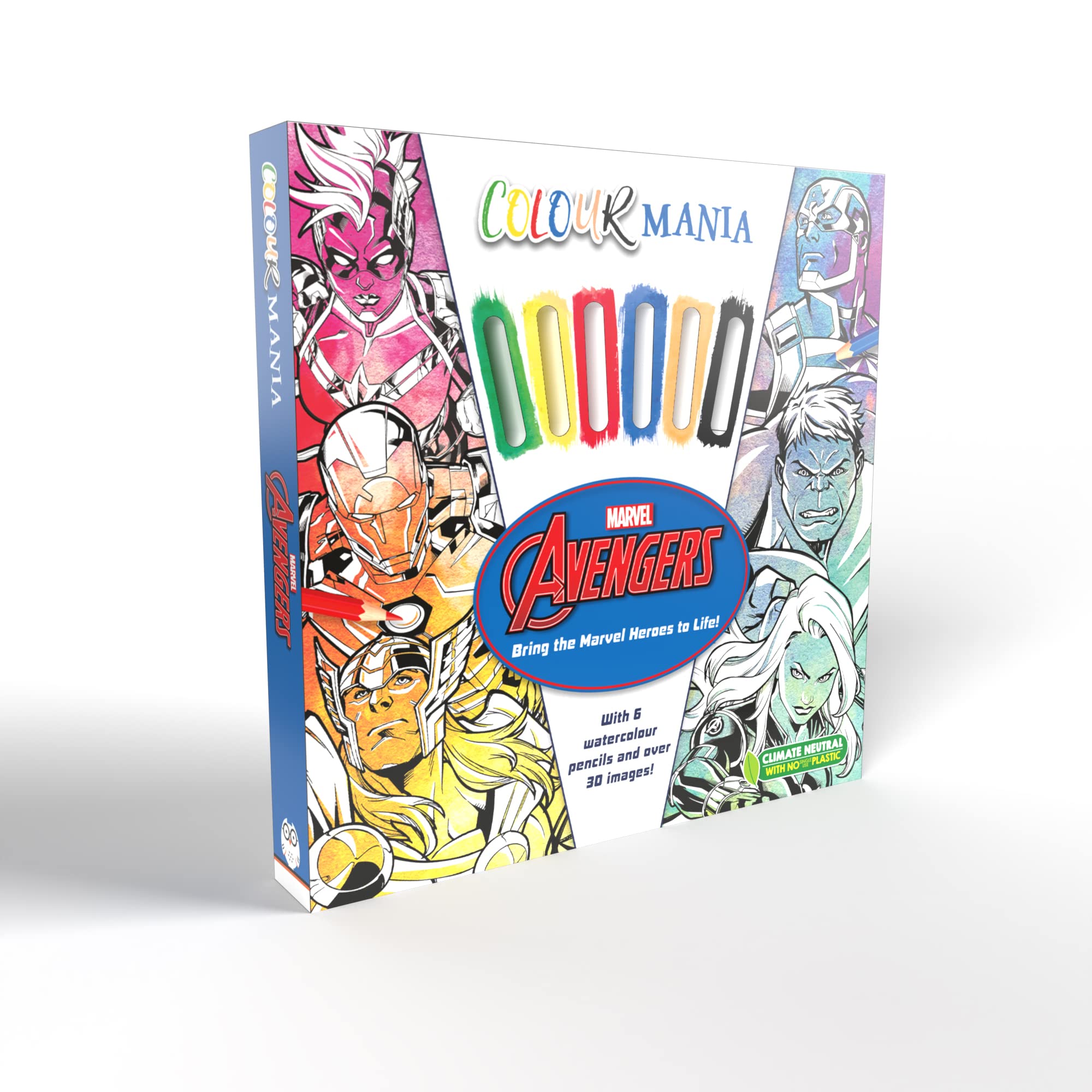 Marvel: Avengers Colour Mania - The English Bookshop Kuwait