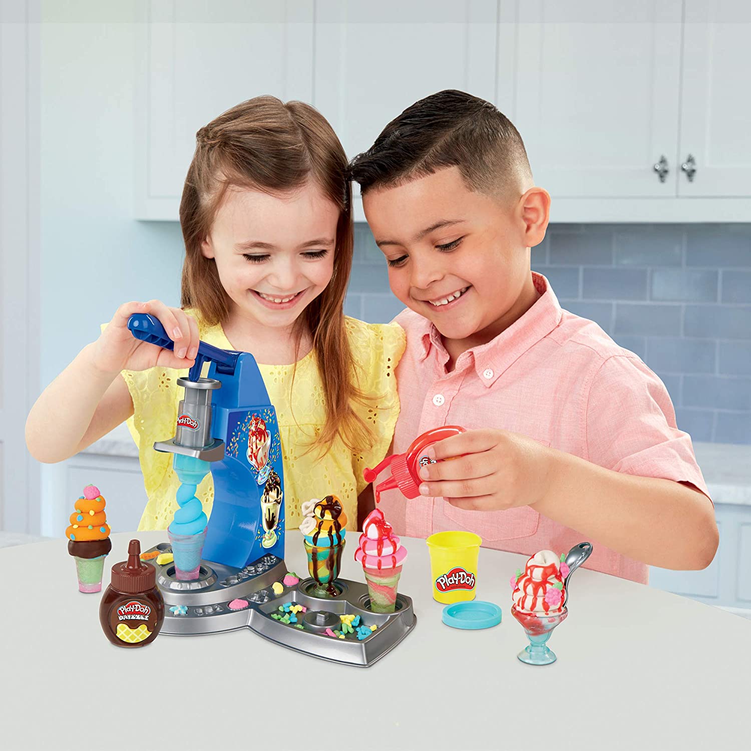 Play-Doh Drizzy Ice Cream Playset - The English Bookshop Kuwait