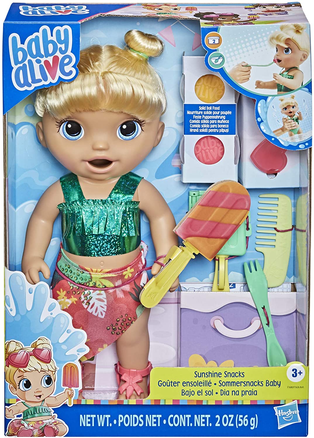 Baby Alive Sunshine Snacks Doll - The English Bookshop