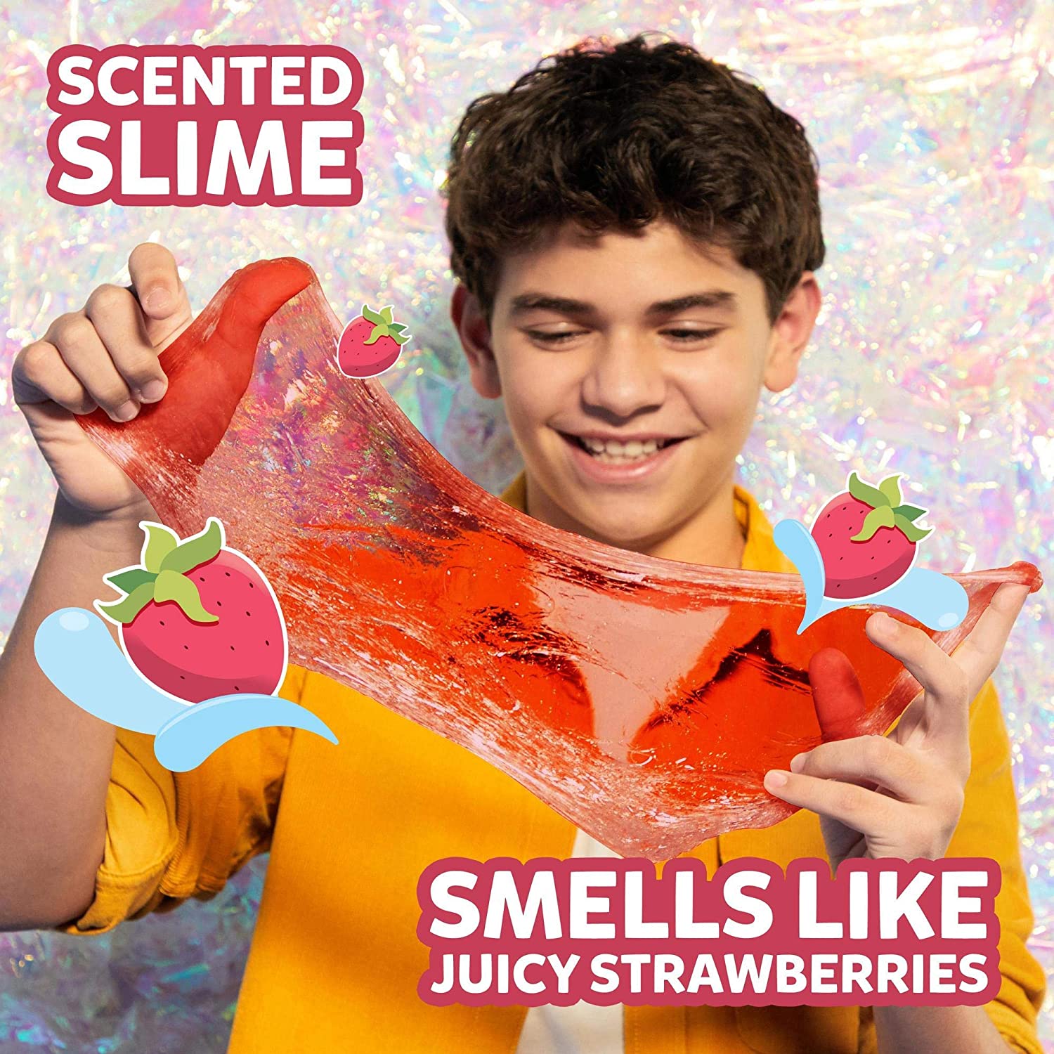 Elmer's GUE Pre-Made Slime - Strawberry Splash - The English Bookshop