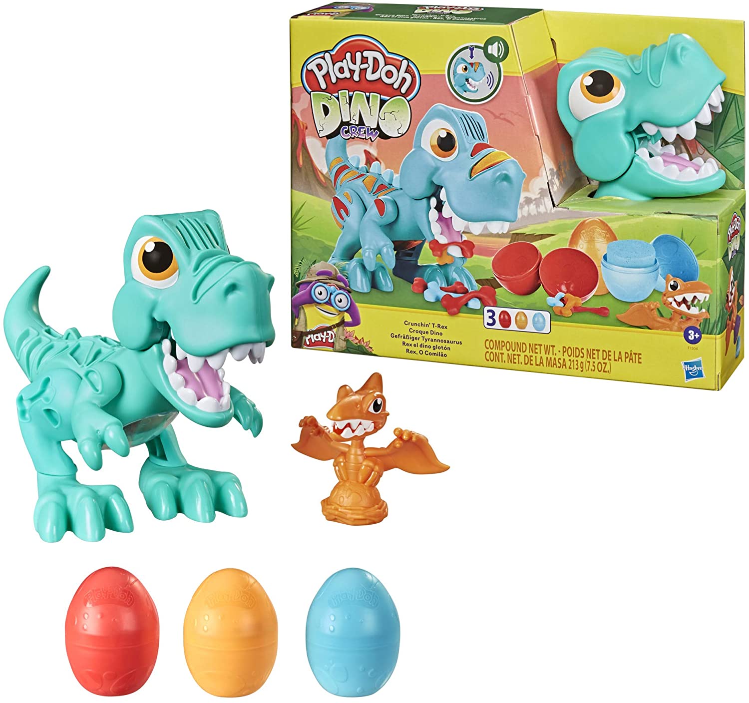 Play-Doh Dino Crew Crunchin T-Rex - The English Bookshop