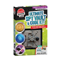 Klutz Ultimate Spy Vault & Code Kit: Maker Lab STEM Kit - Klutz - The English Bookshop