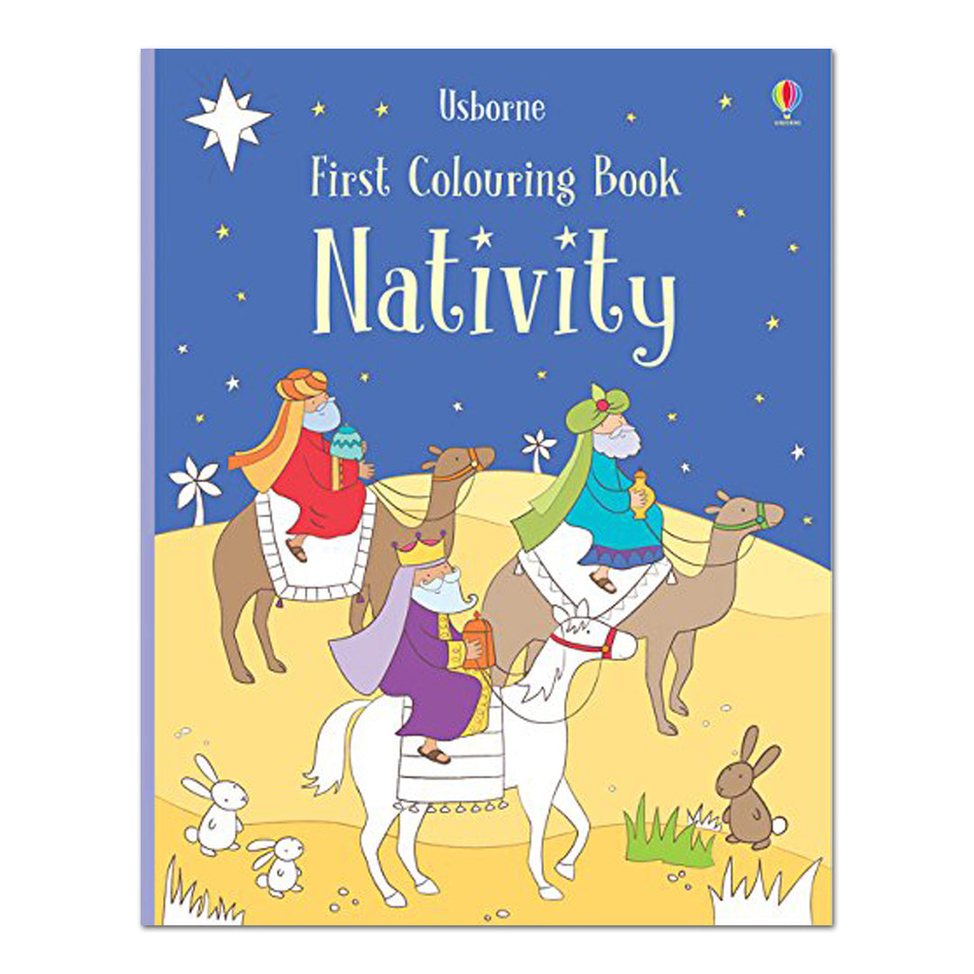 First Colouring Book Nativity - Felicity Brooks - The English Bookshop