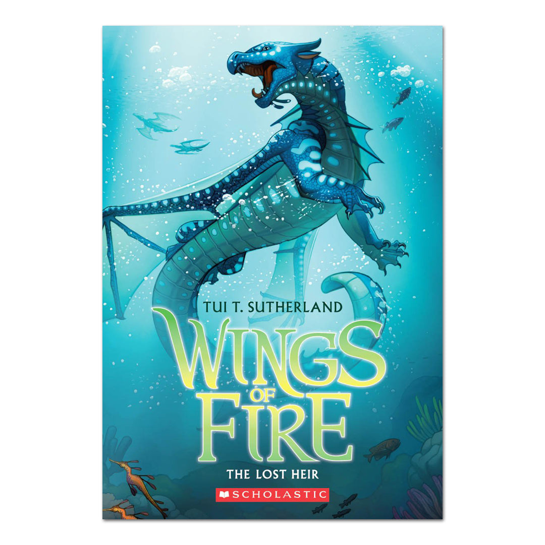 Wings of Fire Book Two: The Lost Heir, Volume 2 - T Tui Sutherland - The English Bookshop