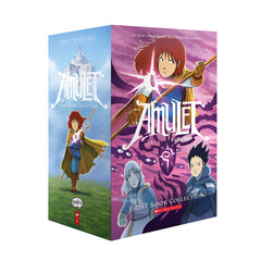 Amulet #1-8 Box Set - Kazu Kibuishi - The English Bookshop