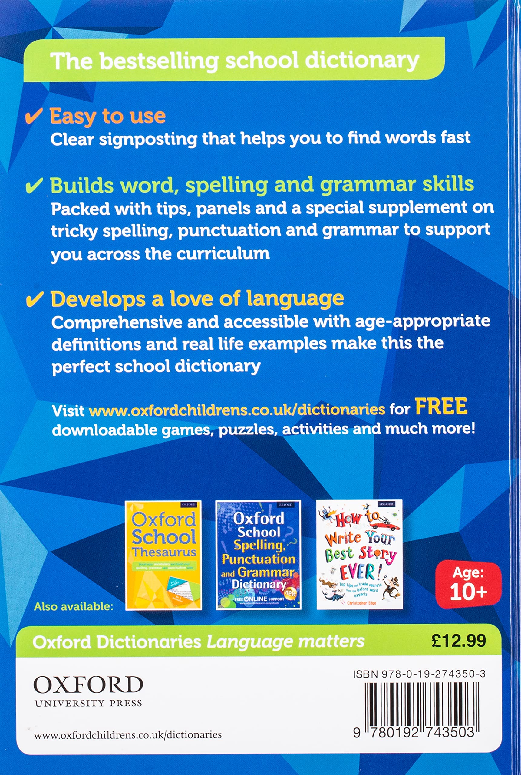 Oxford School Dictionary - The English Bookshop Kuwait