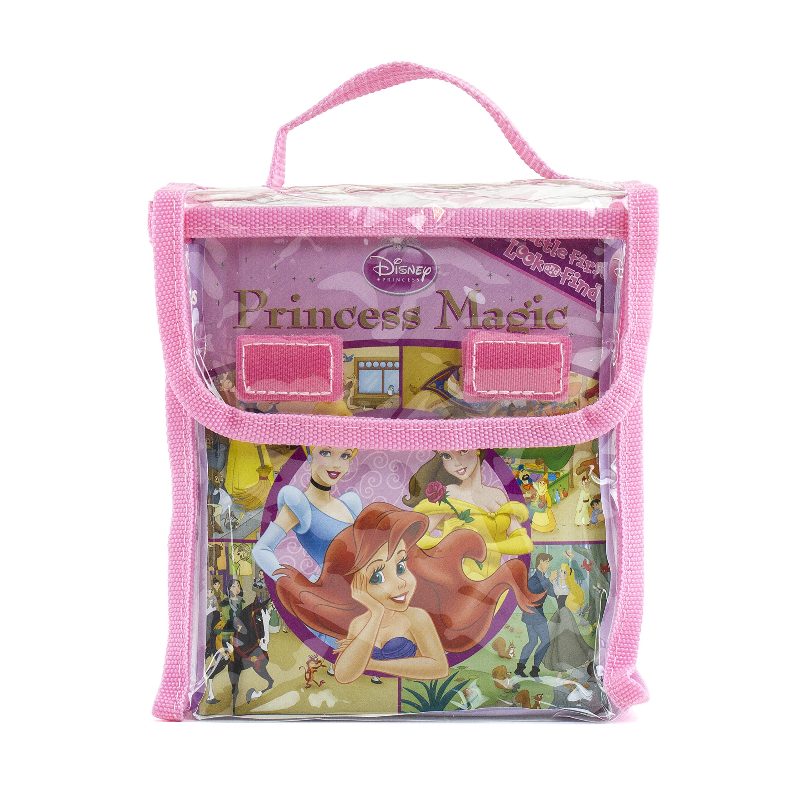 Little First Look and Find -  4 Book Vinyl Bag: Disney Pink: Disney Princess: Princess Magic, Disney Princess, Minnie Mouse: Best Friends, Disney Fancy Nancy - The English Bookshop Kuwait