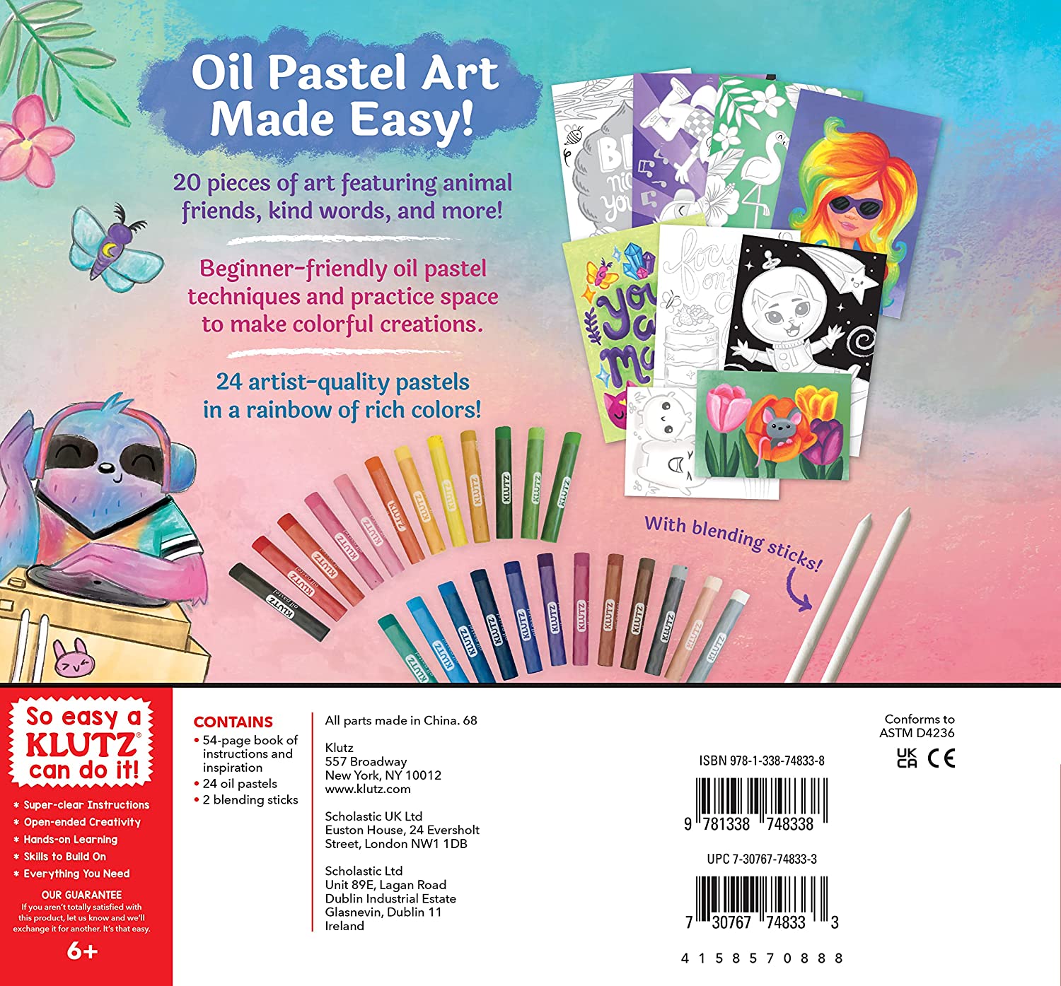 Klutz Pastel Studio Craft Kit - The English Bookshop Kuwait