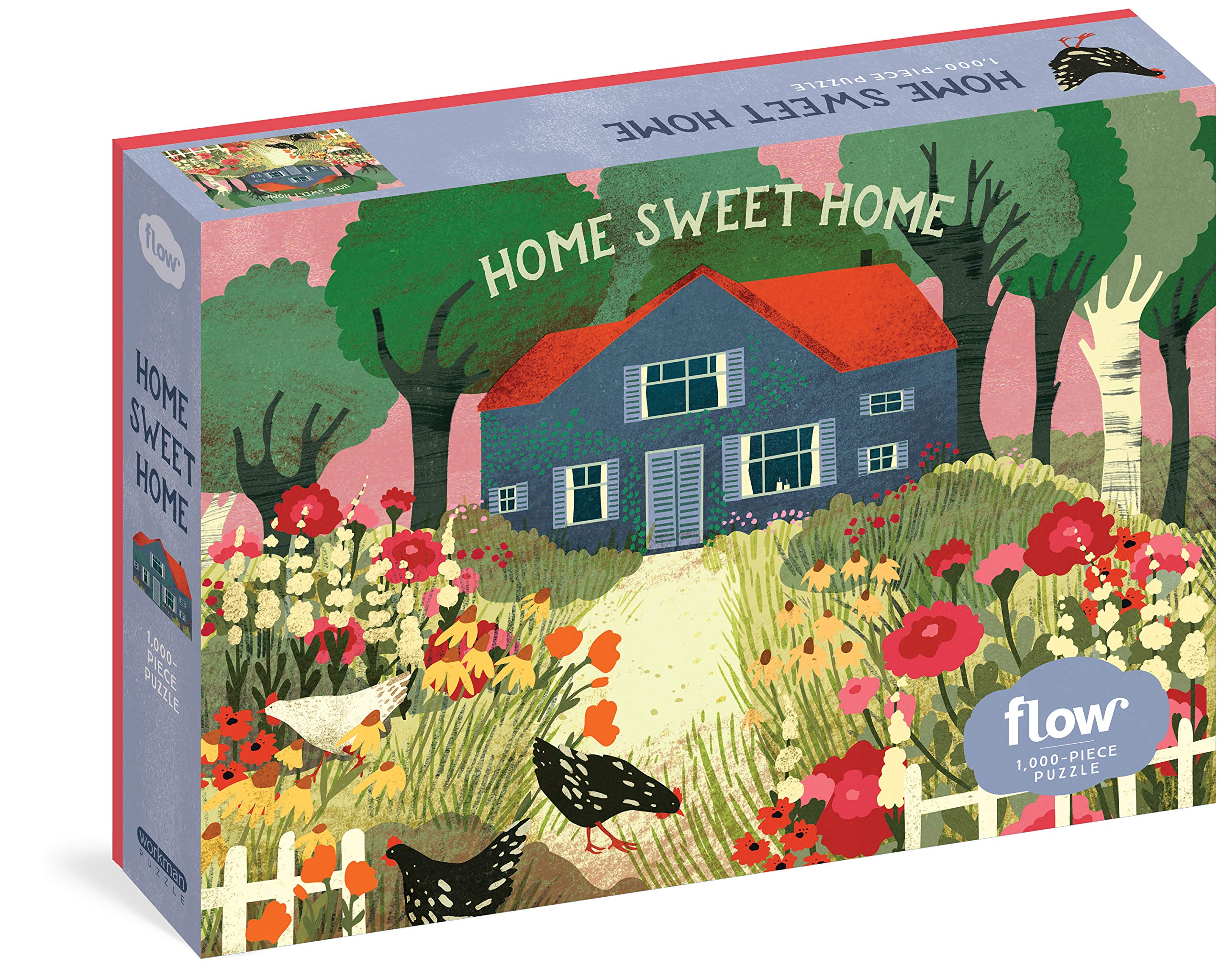 Home Sweet Home 1,000-Piece Puzzle (Flow) Puzzle - Workman Publishing - The English Bookshop